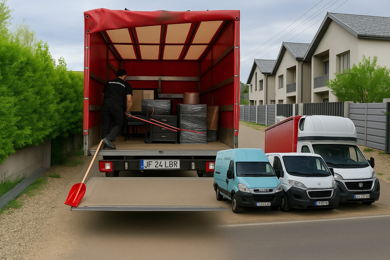 Servicii profesionale mutări interurbane România